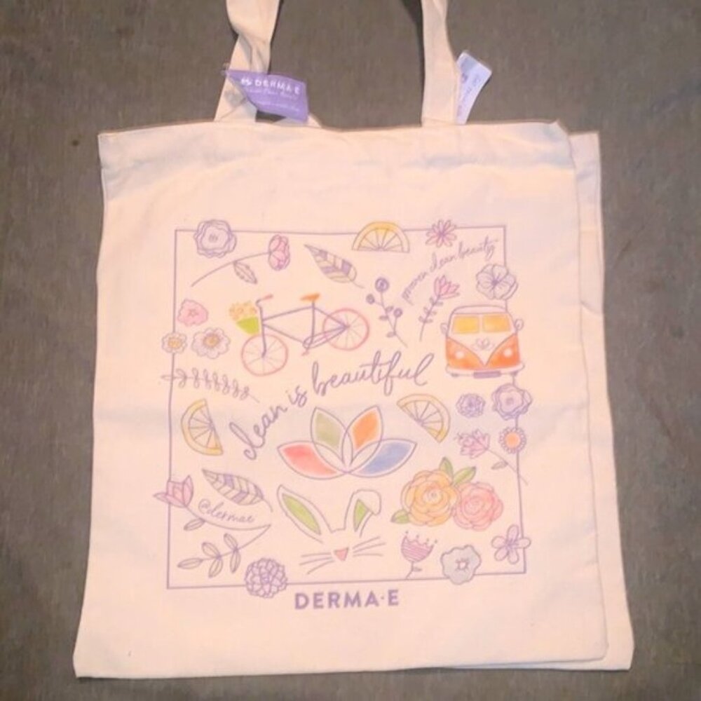 New Derma-E Restore tote bag